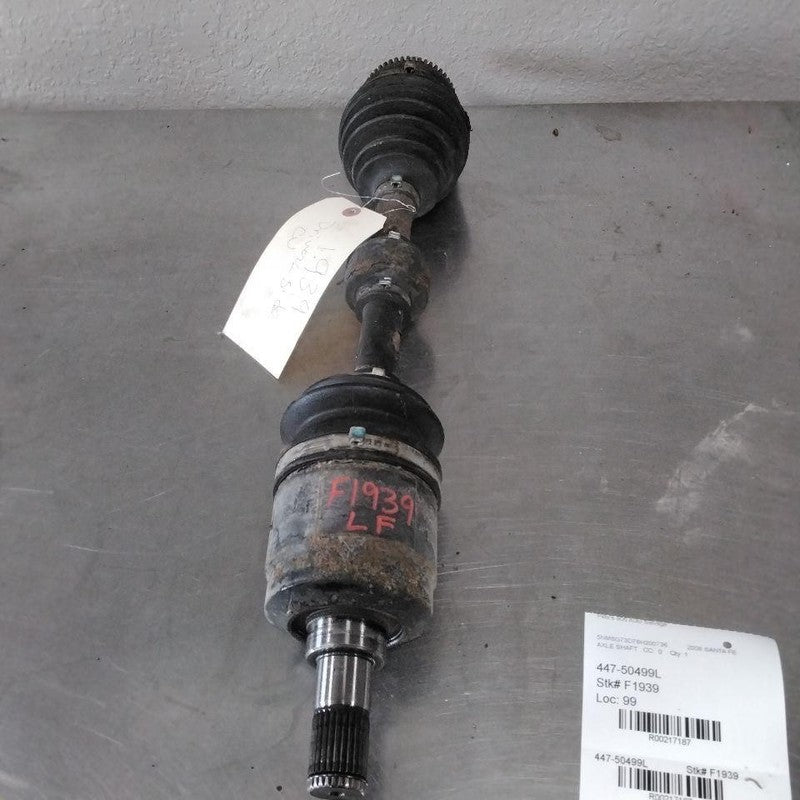 Axle Shaft HYUNDAI SANTA FE Left 07 08 09
