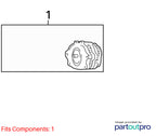2000-2002 Chevrolet Camaro Alternator OEM#10464437