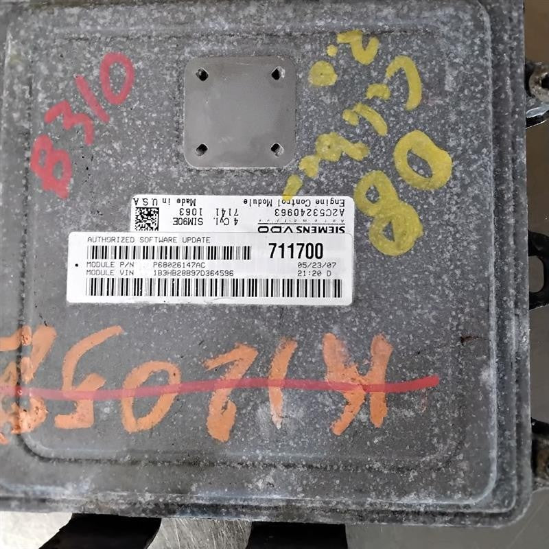 Engine/motor Brain Box DODGE CALIBER 07 08 09 10