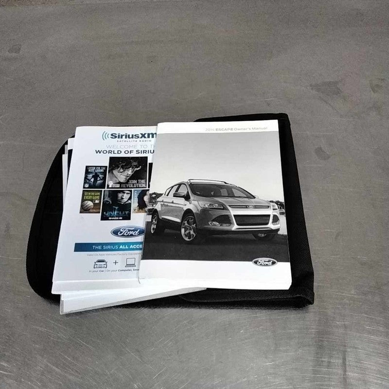Owners Manual FORD ESCAPE 14