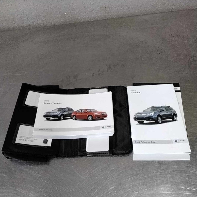 Owners Manual SUBARU LEGACY 13
