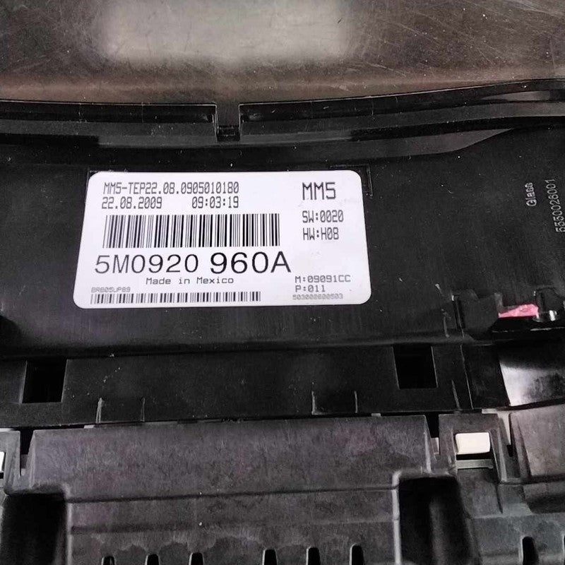 Speedometer JETTA EXCEPT GLI 10