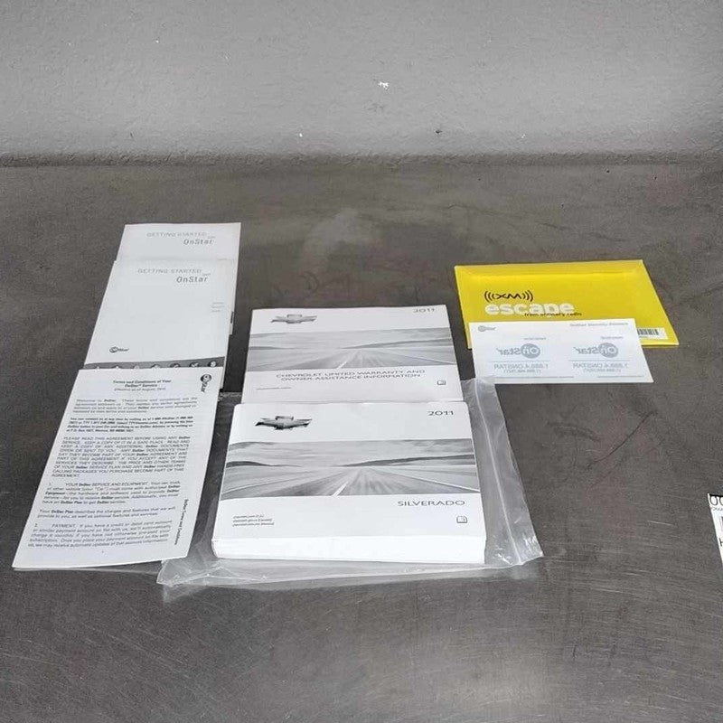 Owners Manual CHEVY SILVERADO 1500 11