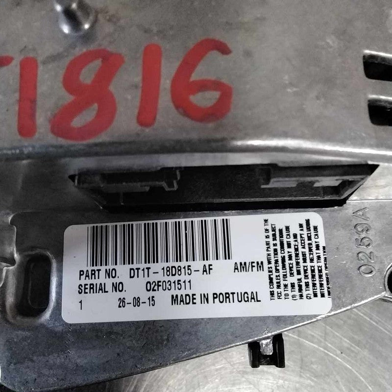 Audio & Visual Equip.(radio) FORD TRANSIT CONNECT 14 15 16 17 18