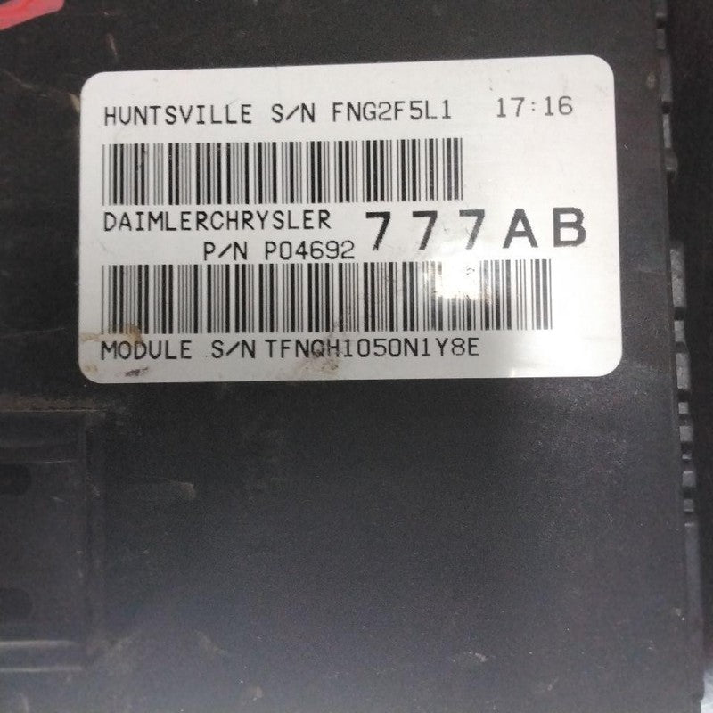 2010 Dodge Avenger Chassis Brain Box OEM#04692777AB