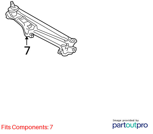Wiper Trans. Linkage LEXUS ES300 02 03