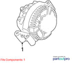 1996-1998 Ford Explorer Alternator OEM#4U2Z10V346CZRM