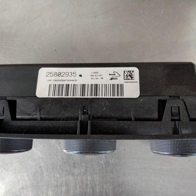 Heater A/c Control CHEVY IMPALA 06 07 08