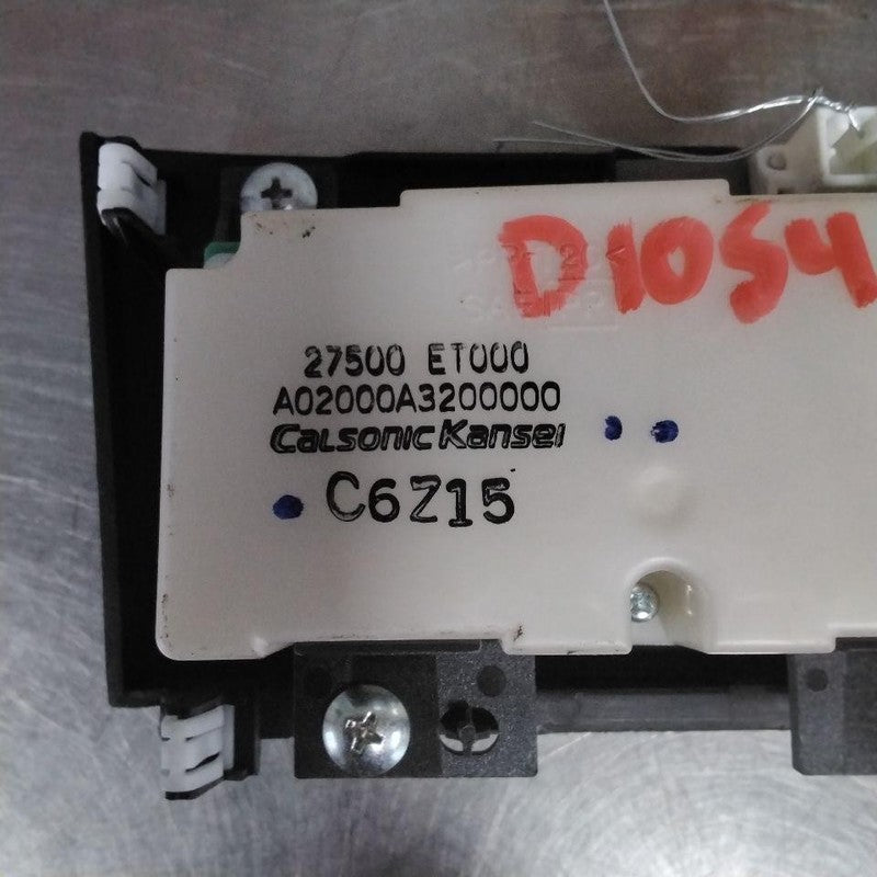 Heater A/c Control NISSAN SENTRA 07 08 09