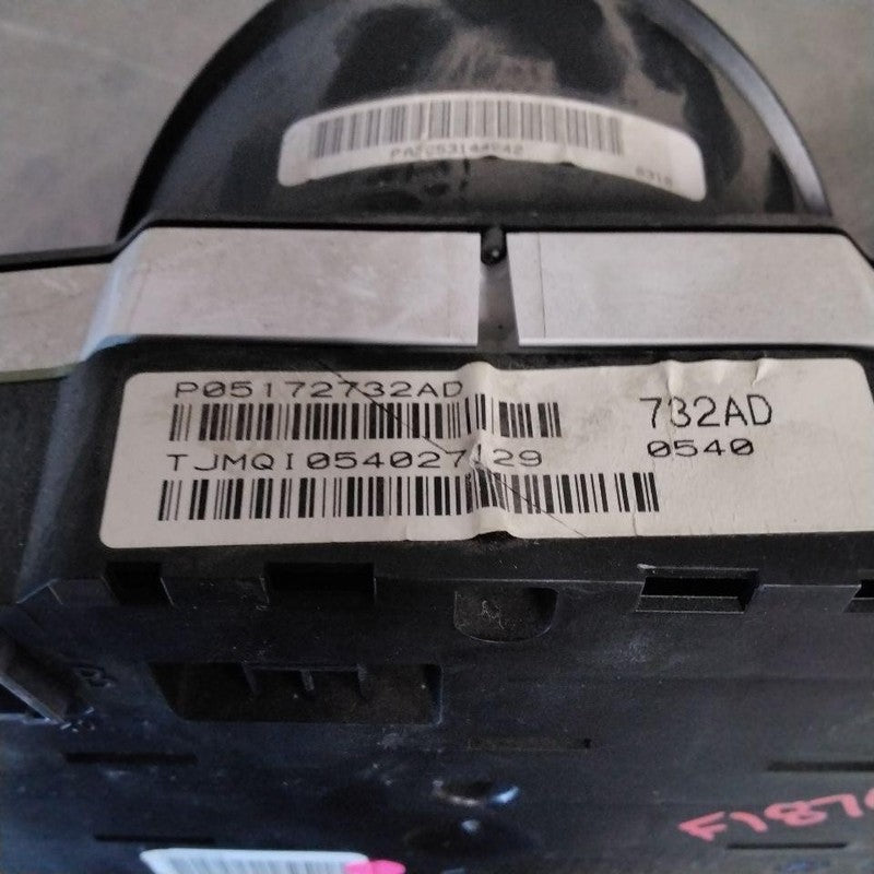 Speedometer CHRYSLER SEBRING 10