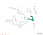 2005-2013 Chevrolet Corvette Left Lower Control Arm Front OEM#20799881
