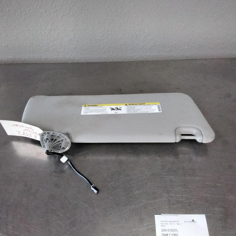 Sun Visor DODGE PICKUP 2500 Left 13 14 15 16 17 18
