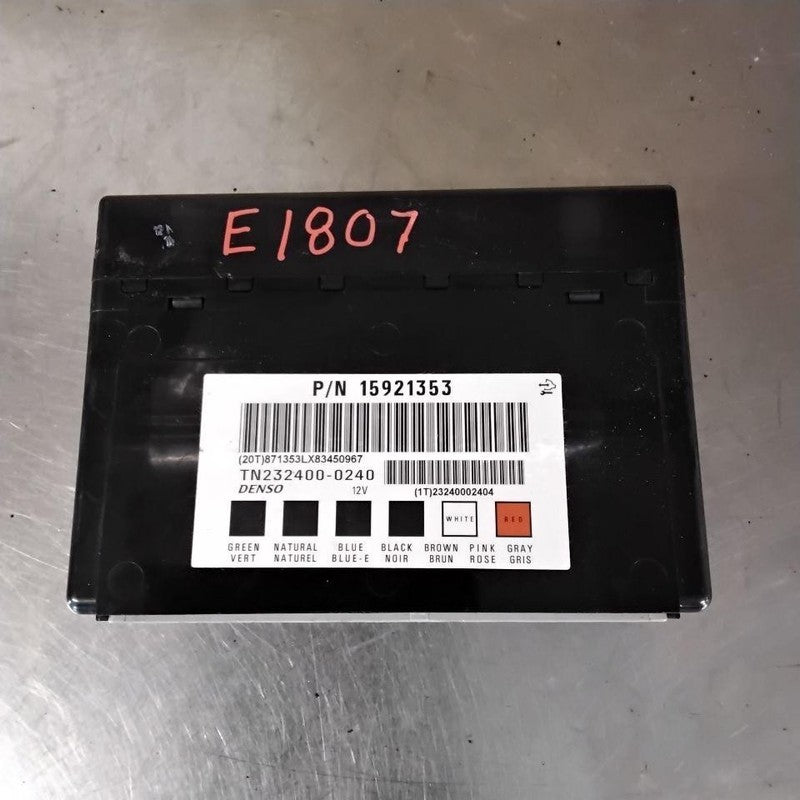 Chassis Brain Box CHEVY IMPALA 06 07 08 09 10 11 12 13