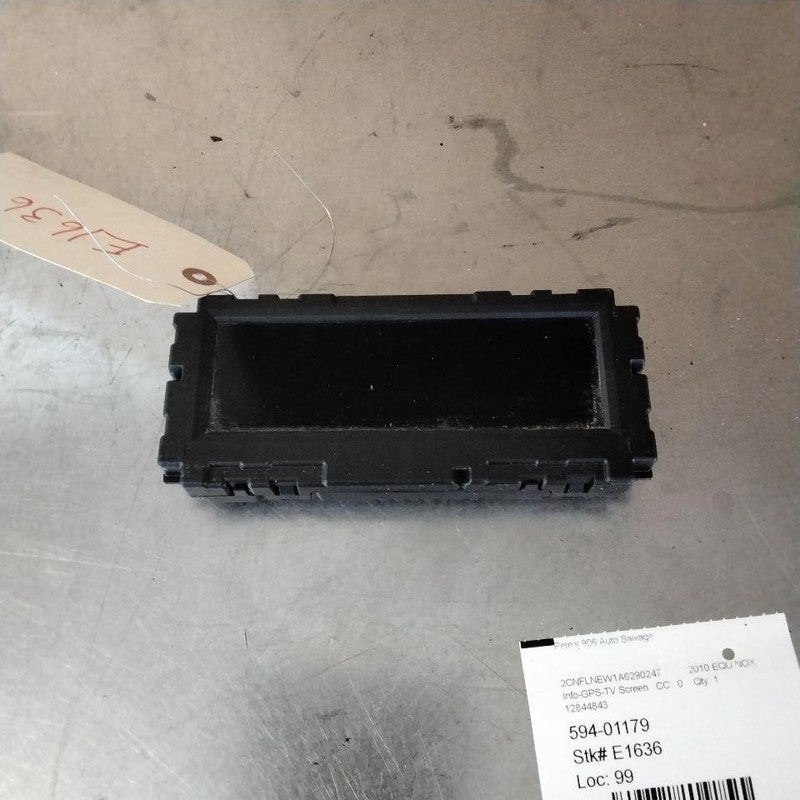2010-2015 Chevrolet Equinox Info-gps-tv Screen OEM#95192371