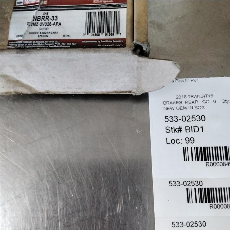 2015-2023 Ford Transit Rear Brake #533-2530 OEM# CK4Z2C026C