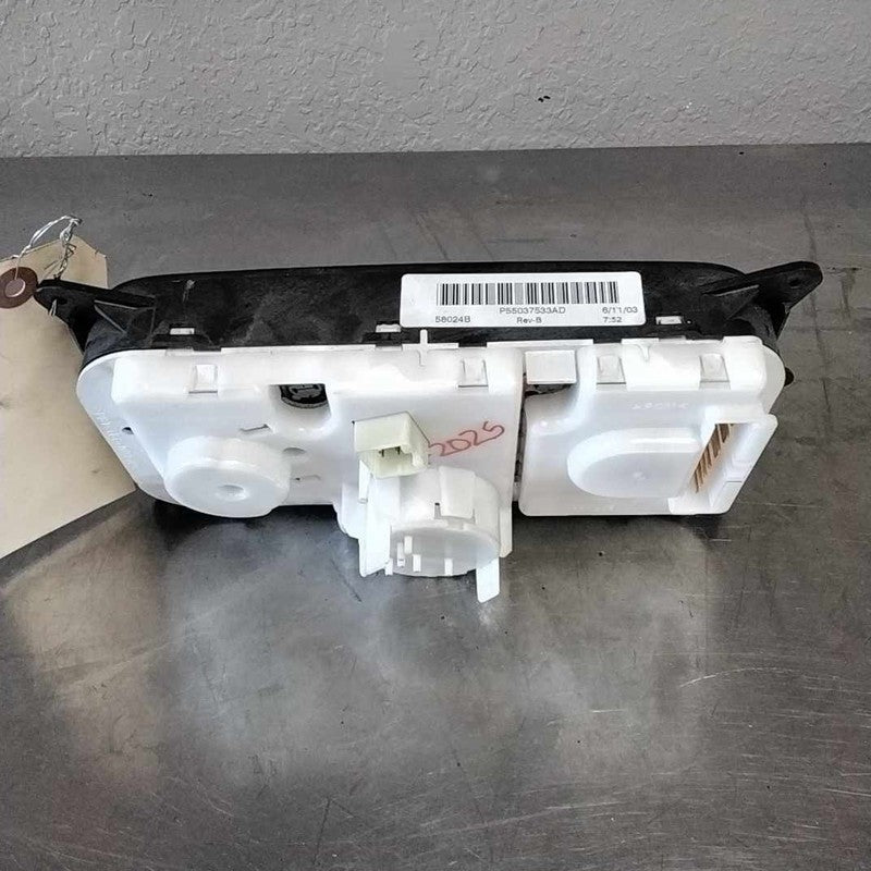 Heater A/c Control JEEP LIBERTY 02 03