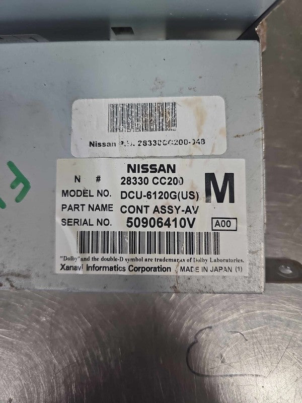 2004-2007 Nissan Armada Info-gps-tv Screen OEM#280917S200