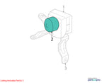 2002-2004 Jeep Grand Cherokee Anti-lock Brake Parts OEM#5066657AB