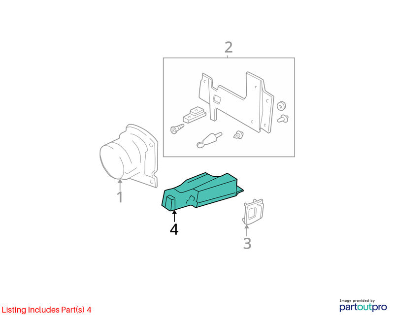 2000-2001 Cadillac Deville Info-gps-tv Screen OEM#25735614