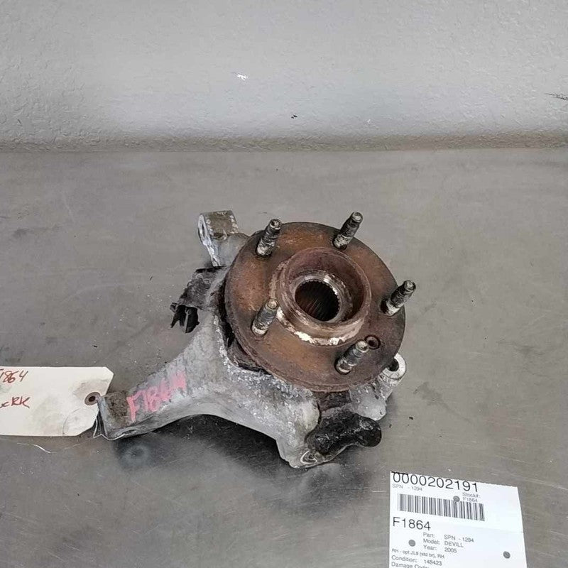 Spindle Knuckle Front CADILLAC DEVILLE (80 & UP) Right 01 02 03 04 05