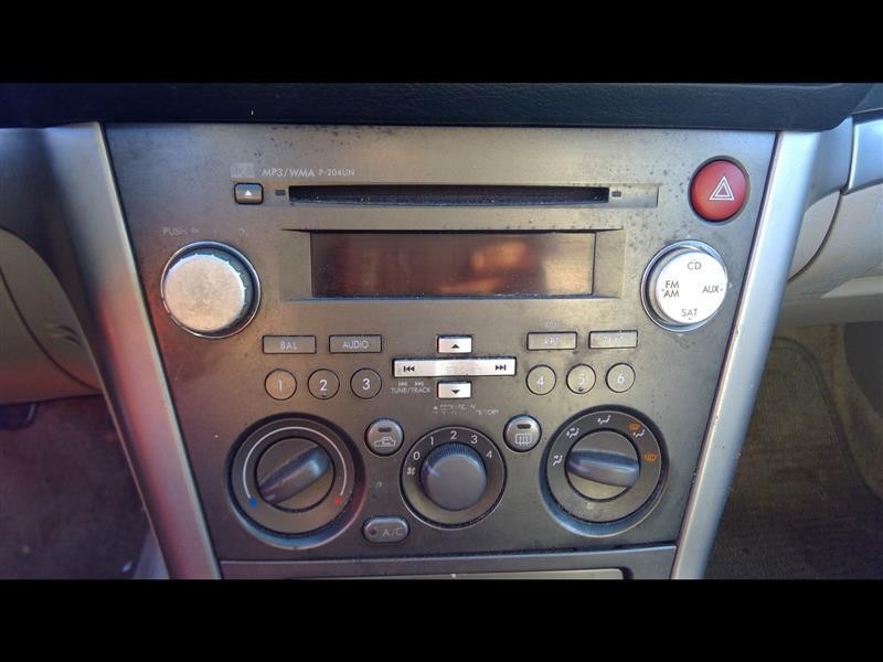 Audio & Visual Equip.(radio) SUBARU LEGACY 07 08 09