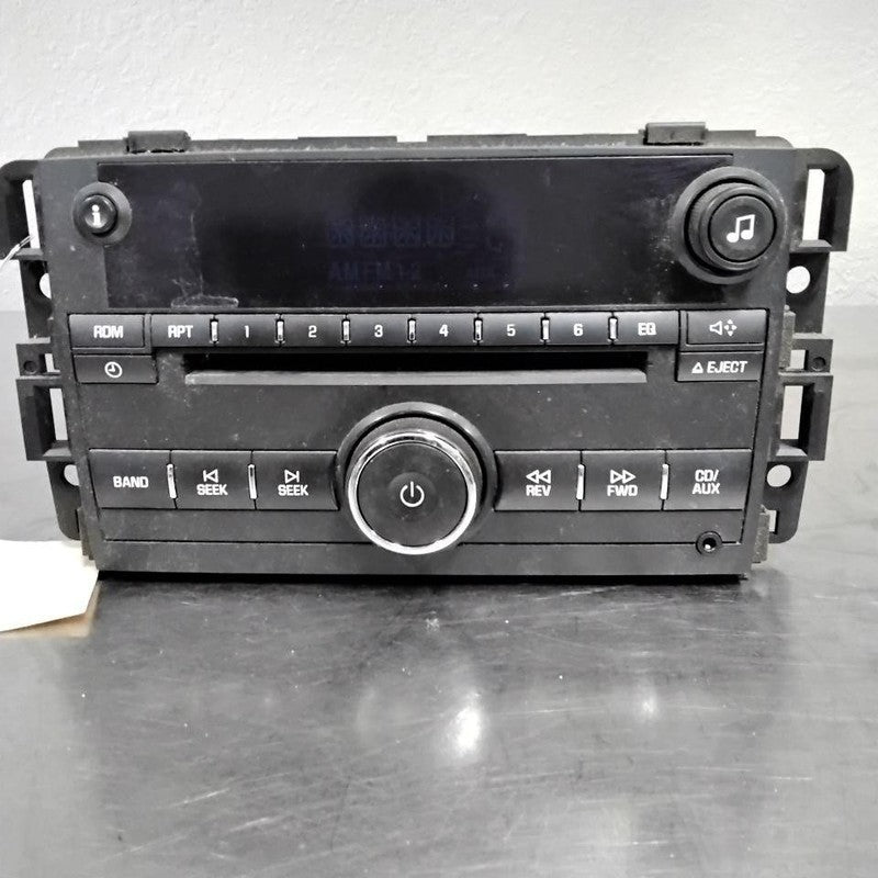 Audio & Visual Equip.(radio) CHEVY IMPALA 09 10 11 12 13 14 15 16