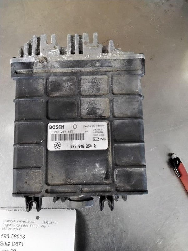Engine/motor Brain Box JETTA EXCEPT GLI 98 99