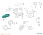 2017-2018 GMC Sierra 1500 Audio & Visual Equip.(radio) OEM#84278530