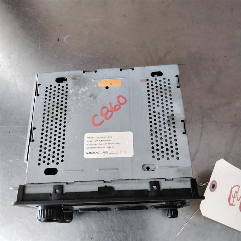 Audio & Visual Equip.(radio) CHEVY IMPALA 00 01