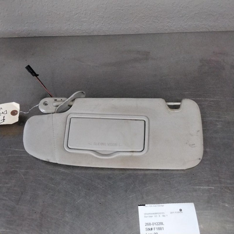 Sun Visor FORD FUSION Left 10 11 12