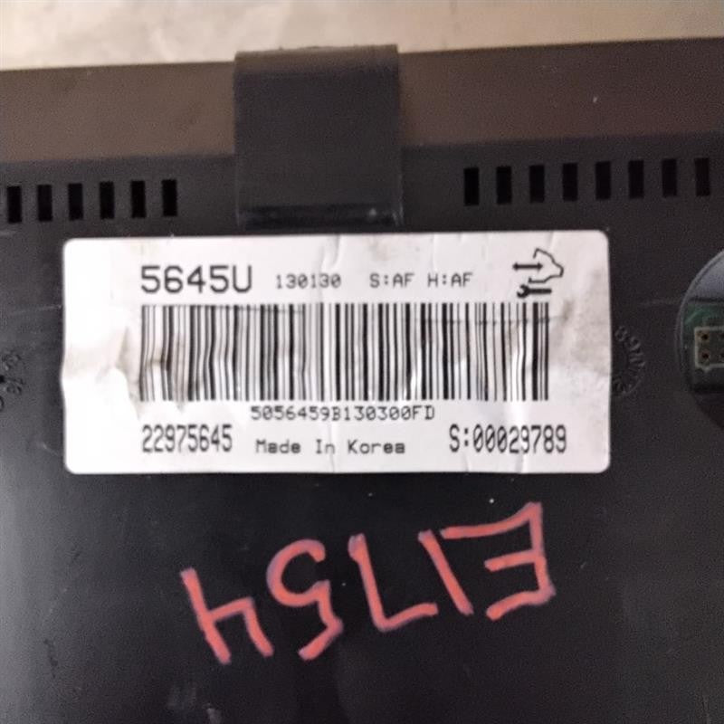 Speedometer CHEVY CAPTIVA 13 14
