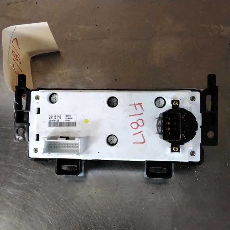 Heater A/c Control PONTIAC G6 05 06 07 08 09