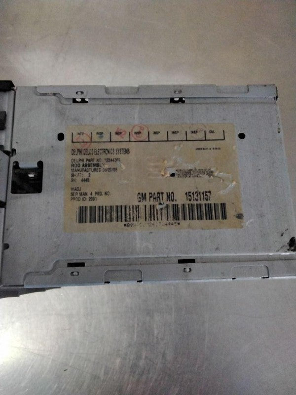Audio & Visual Equip.(radio) CHEVY SILVERADO 1500 03 04 05 06 07