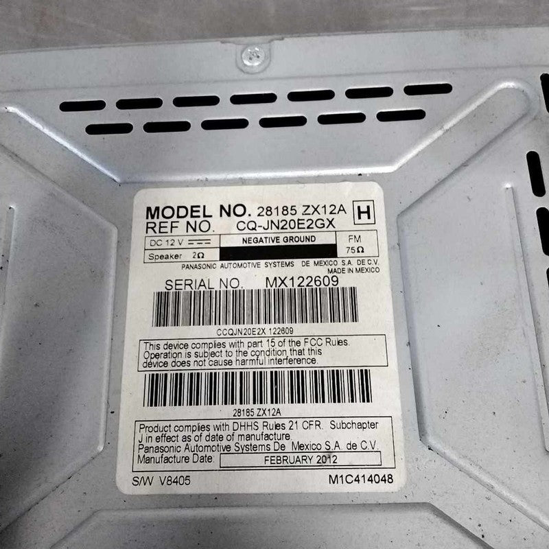 Audio & Visual Equip.(radio) NISSAN ALTIMA 10 11 12 13
