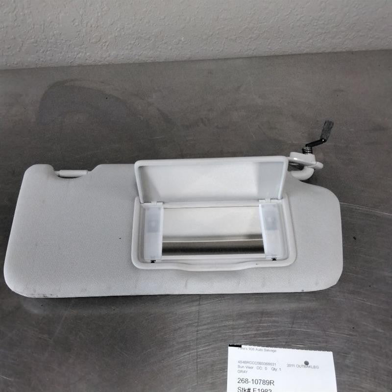 Sun Visor SUBARU LEGACY Right 10 11 12 13 14