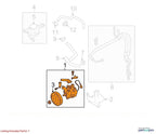 Power Steering Pump/motor SUBARU LEGACY 10 11 12