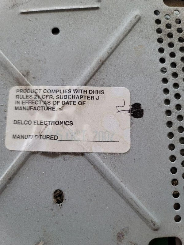 Audio & Visual Equip.(radio) BUICK RENDEZVOUS 02 03