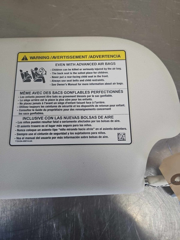 Sun Visor FORD ESCAPE Left 13 14 15 16 17 18 19