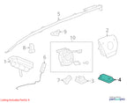 2009 Chevrolet Traverse Chassis Brain Box OEM#25924679