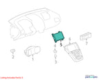 2012-2017 Chevrolet Equinox Info-gps-tv Screen OEM#22807201