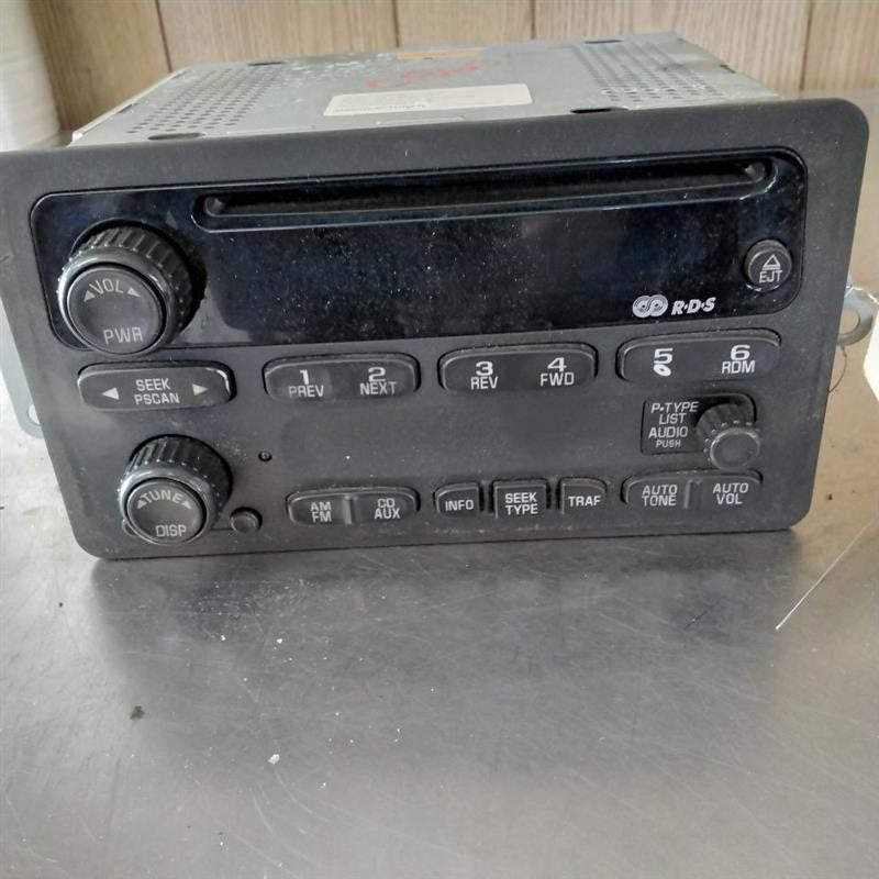 Audio & Visual Equip.(radio) CHEVY IMPALA 00 01