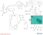 A/c Air Compressor FORD ESCAPE 17 18 19