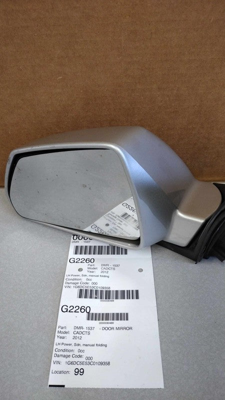 2008-2014 Cadillac CTS Left Door Mirror OEM#25828083 128-1537