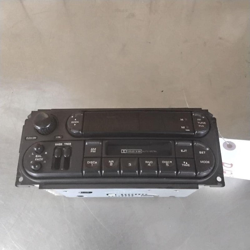 Audio & Visual Equip.(radio) CHRYSLER TOWN CNTRY 02 03 04 05 06 07
