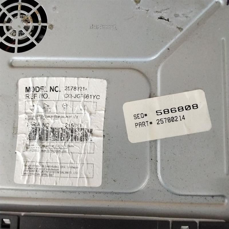 Audio & Visual Equip.(radio) CHEVY COBALT 07 08