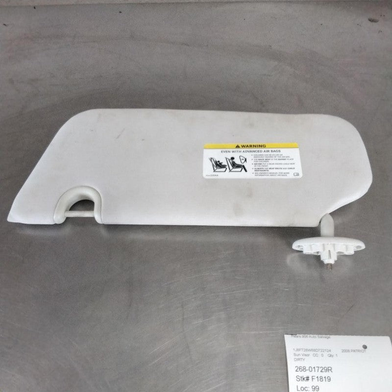 Sun Visor JEEP PATRIOT Right 07 08 09
