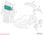 2002-2003 Jaguar X-Type Audio & Visual Equip.(radio) OEM#C2S31223