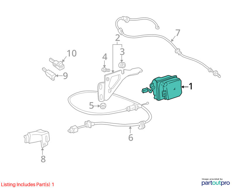 1999-2005 Pontiac Grand Am Chassis Brain Box OEM#12575408
