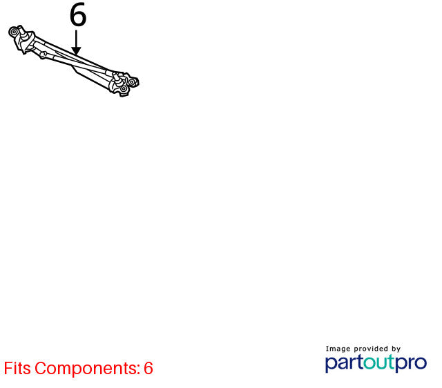 Wiper Trans. Linkage TOYOTA VENZA 09 10 11 12 13 14 15 16