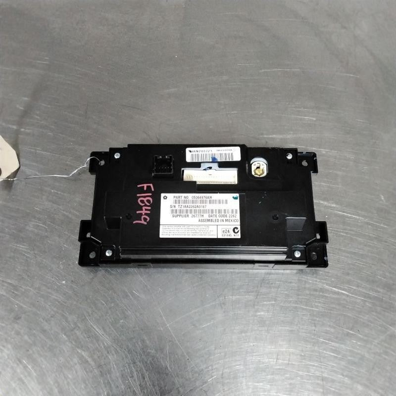 2011-2020 Dodge Journey Info-gps-tv Screen OEM#6KL13HDAAA